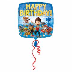 Standard Paw Patrol Happy Birthday folija balon