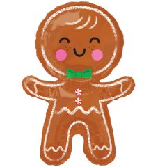 Maxi Happy Gingerbread Man folija balon