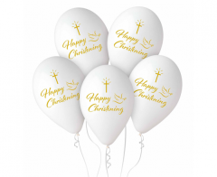 Latex baloni 30 cm Happy Christening 