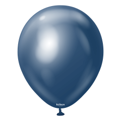 Latex baloni 30 cm Mirror (Chrome) Navy