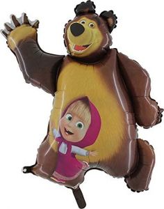 Maxi Masha and the Bear folija balon