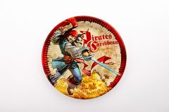 Pirati s karibov papirnati krožniki 23 cm