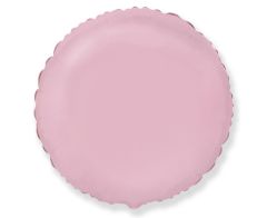 Standard Okrugli Satin Pink folija balon
