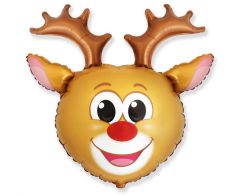 Maxi FX Reindeer Head folija balon