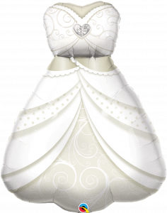 Maxi Bride`s Wedding Dress folija balon