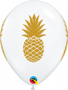 Lateks baloni 28cm Pineapple DC 