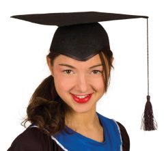 Graduate Cap Black