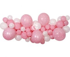 Balonska Girlanda DIY Pink