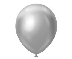 Latex baloni 45 cm Platinum Silver