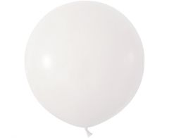 Latex baloni 60 cm Pastel White