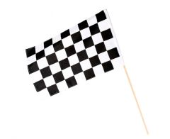 Racing Flag na palčki 30x45 cm