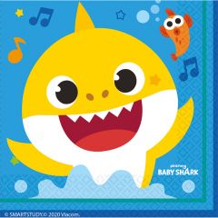 Baby Shark serviete 33x33 cm