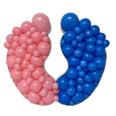 Mali okvir za balone Baby Feet