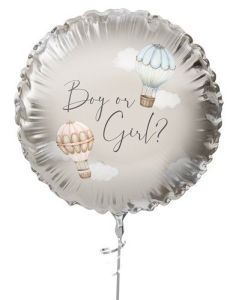 Standard Baby balloons gender reveal folija balon