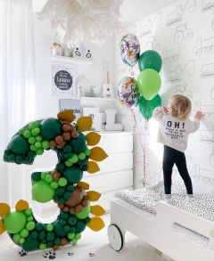IwaIva Dino Mosaic Ballon Frame