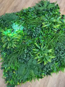 Umetna cvetlična stena JUNGLE 100x100 cm