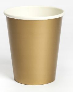 Gold papirni kozarčki 250 ml