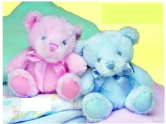 Medvedek Blue Pastel Pal 15 cm