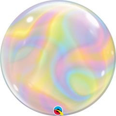 Bubble Iriscident Swirls pvc balon