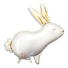Maxi Rabbit Gold folija balon