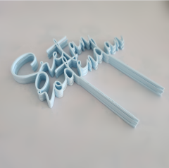 Toper Sretan Rođendan Pastel Plavo