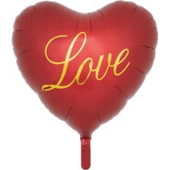 Ibrex  Srce Dark Red Love folija balon