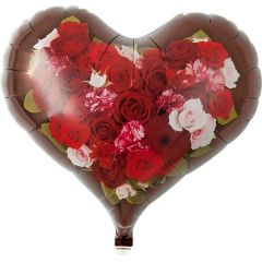 Ibrex "Jelly" Srce Princess Bouquet folija balon